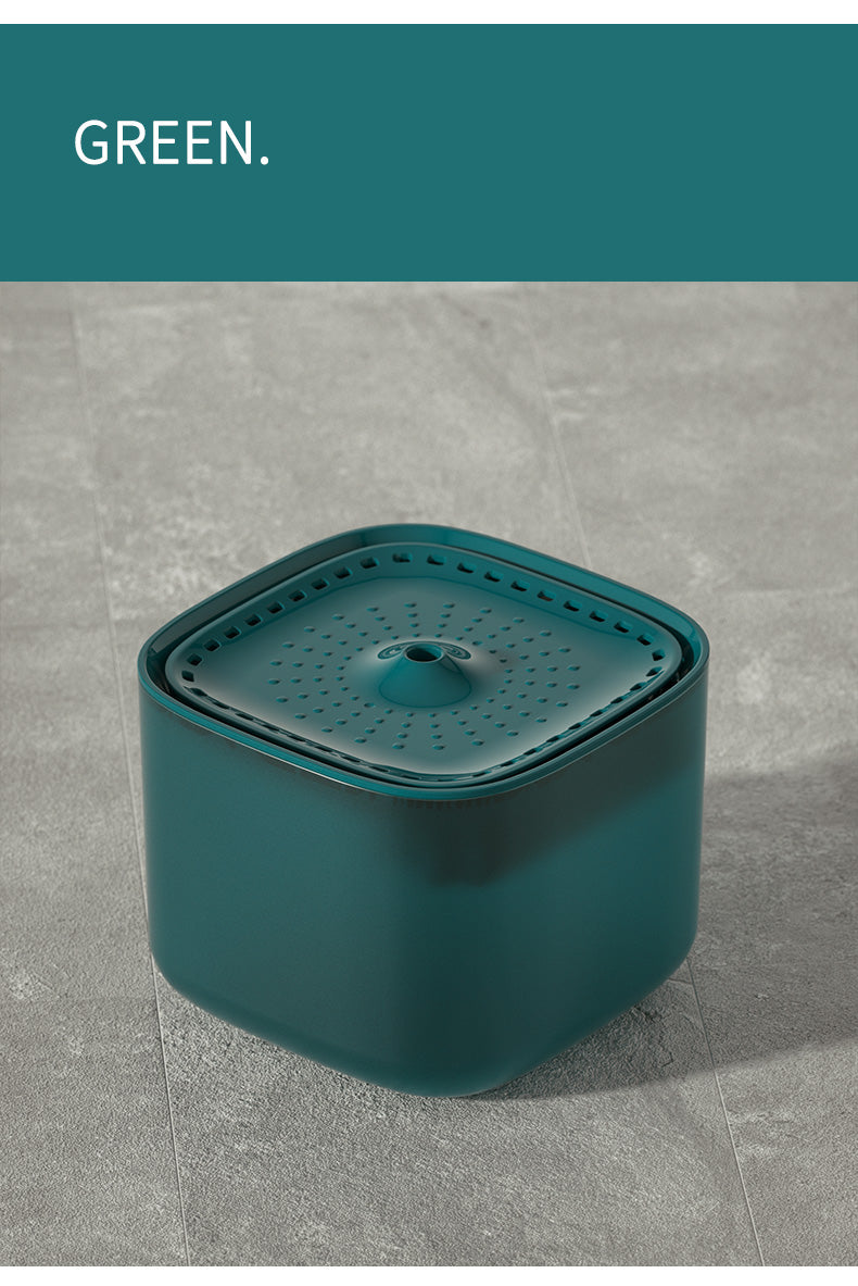 New Design Cat Water Fountain - Circulating Filtration Smart Pet Water Dispenser, Automatic Pet Drinking Fountain for Cats & Small Dogs