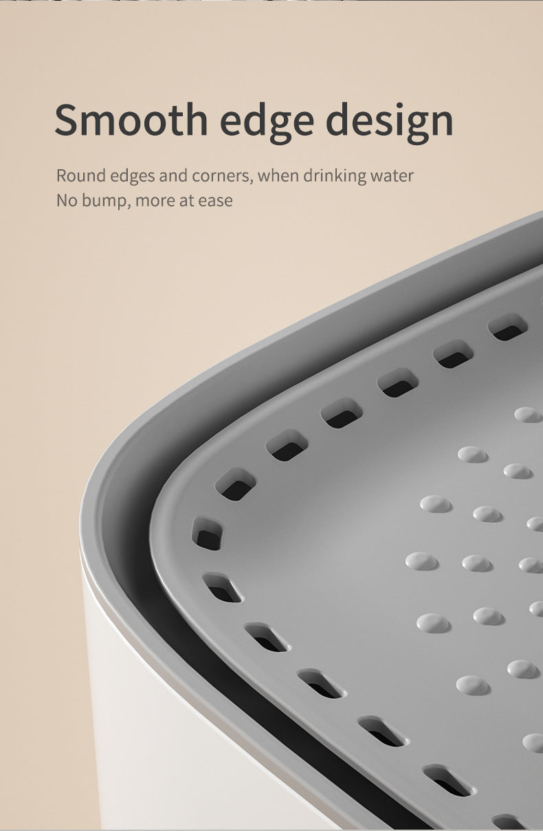 New Design Cat Water Fountain - Circulating Filtration Smart Pet Water Dispenser, Automatic Pet Drinking Fountain for Cats & Small Dogs