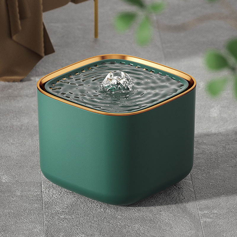 New Design Cat Water Fountain - Circulating Filtration Smart Pet Water Dispenser, Automatic Pet Drinking Fountain for Cats & Small Dogs