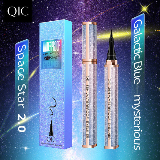 Starlight Shimmer Eyeliner Pen, Waterproof Quick-Dry, Smudge-Proof Liquid Eyeliner, Long-Lasting Eye Makeup